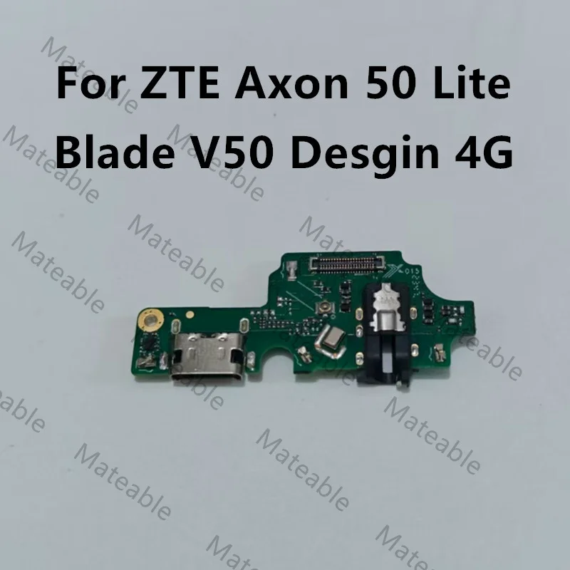 

USB-порт для зарядки для ZTE Axon 50 Lite/Blade V50 Desgin 4G, разъем USB-зарядного устройства, гибкий кабель, разъем для док-станции, детали разъема