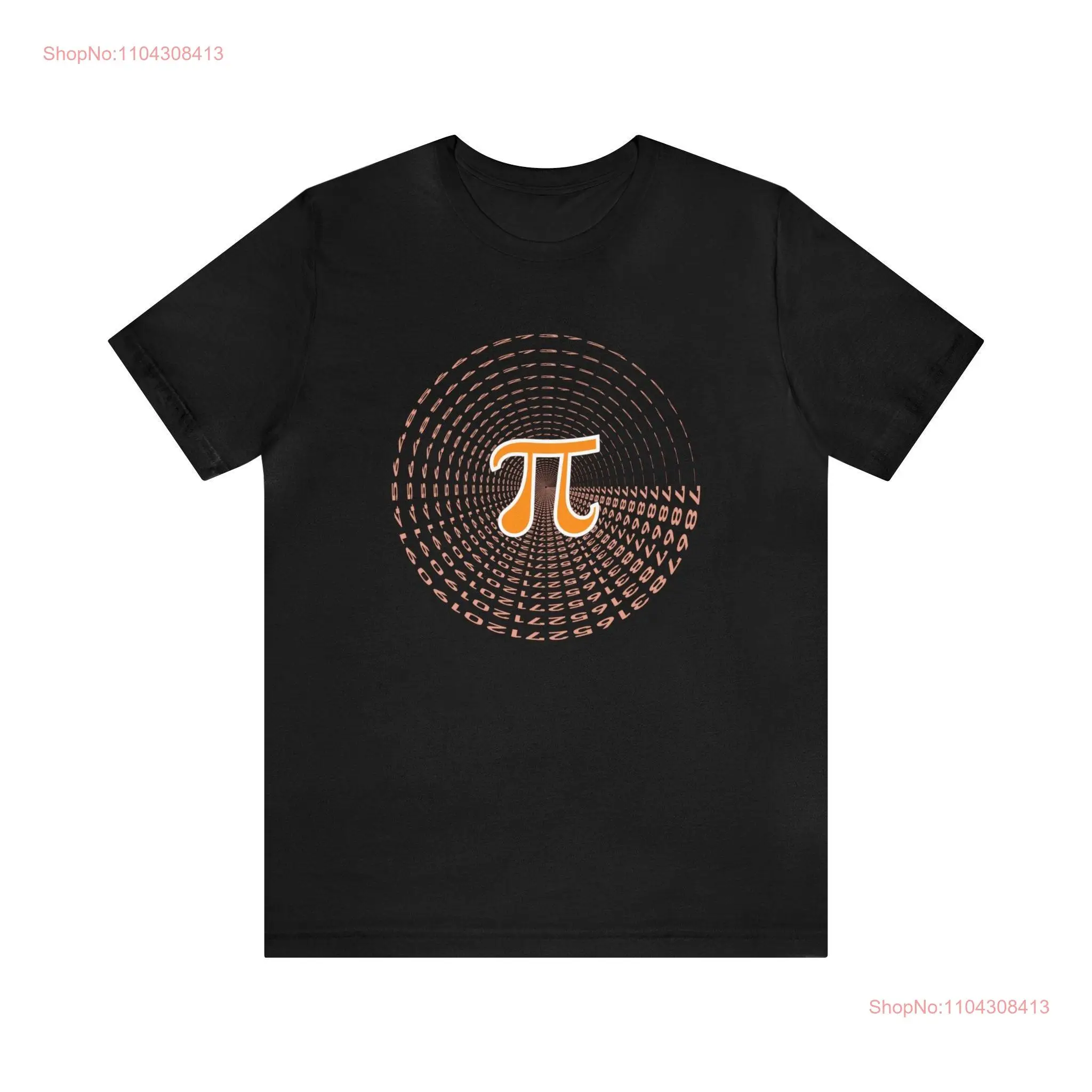 Pi Day T Shirt Math Funny Teacher Mathmetician Lover Cute long or short sleeves