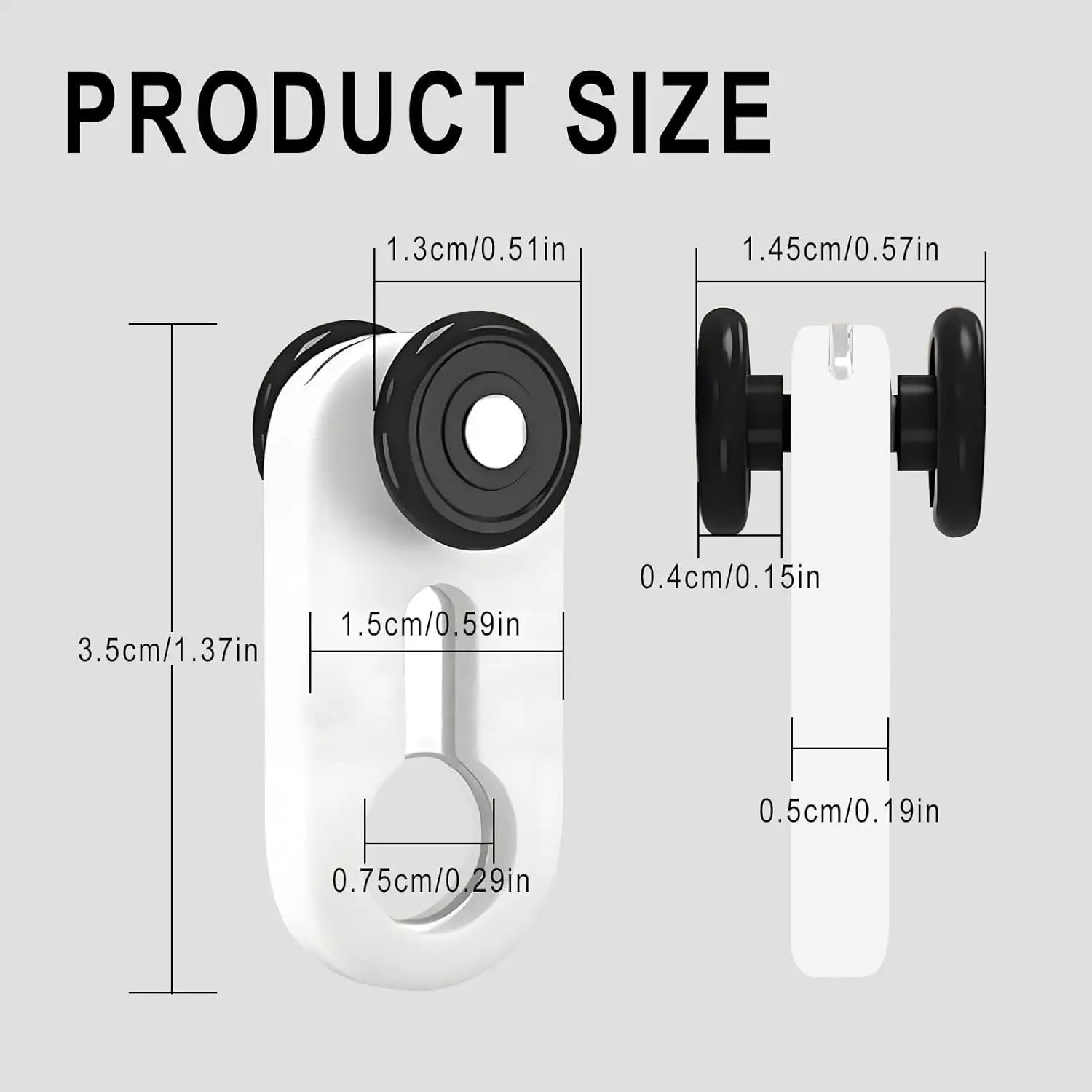 Precision Silent Glider Rollers for Curtain Track Mobility Without Rattling or Binding Multiple Daily Use Scenarios