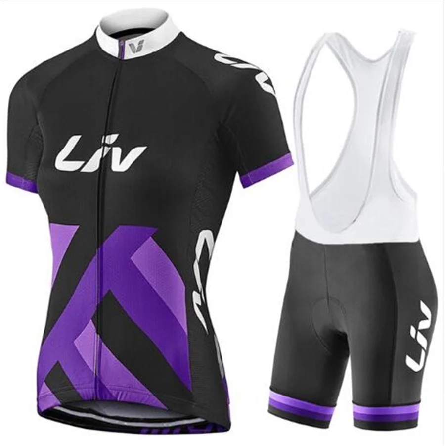 2024 Pro Team Men LIV Cycling Set Summer Women MTB Bike Cycling Clothing Bicycle Clothes Ropa Ciclismo Cycling Jersey Set