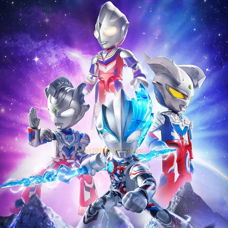 

Конструктор BLOKEES Ultraman: Волшебное издание, Первый Тига, Зеро, Блазар. Декоративная модель-головоломка для сборки, игрушка для мальчиков и девочек.