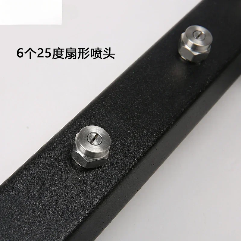 

2025Насадка для шасси автомобиля высокого давления с шестью отверстиями, очиститель дорог, мобильный универсальный очиститель поверхности колес, 4000 фунтов на квадратный дюйм