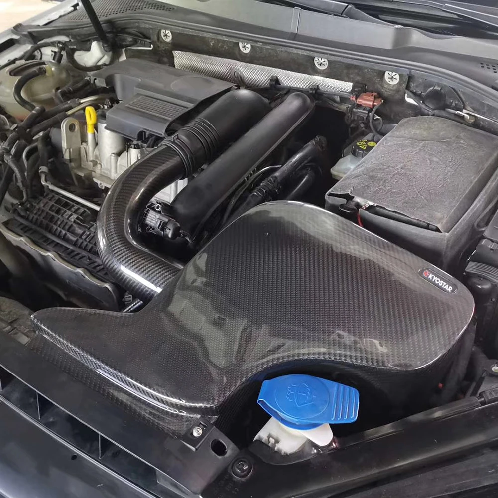 

Высококачественная новая система впуска холодного воздуха из сухого углеродного волокна для VW Golf Mk7 2015-2021 EA2111.4T