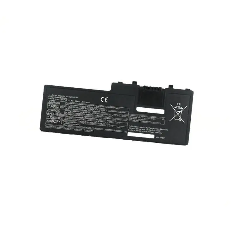 2600mAh 11.4v  Compatible with Panasonic CF-VZSU0QJS VZSU0QK VZSU0QR Laptop Battery CF-VZSU0QW