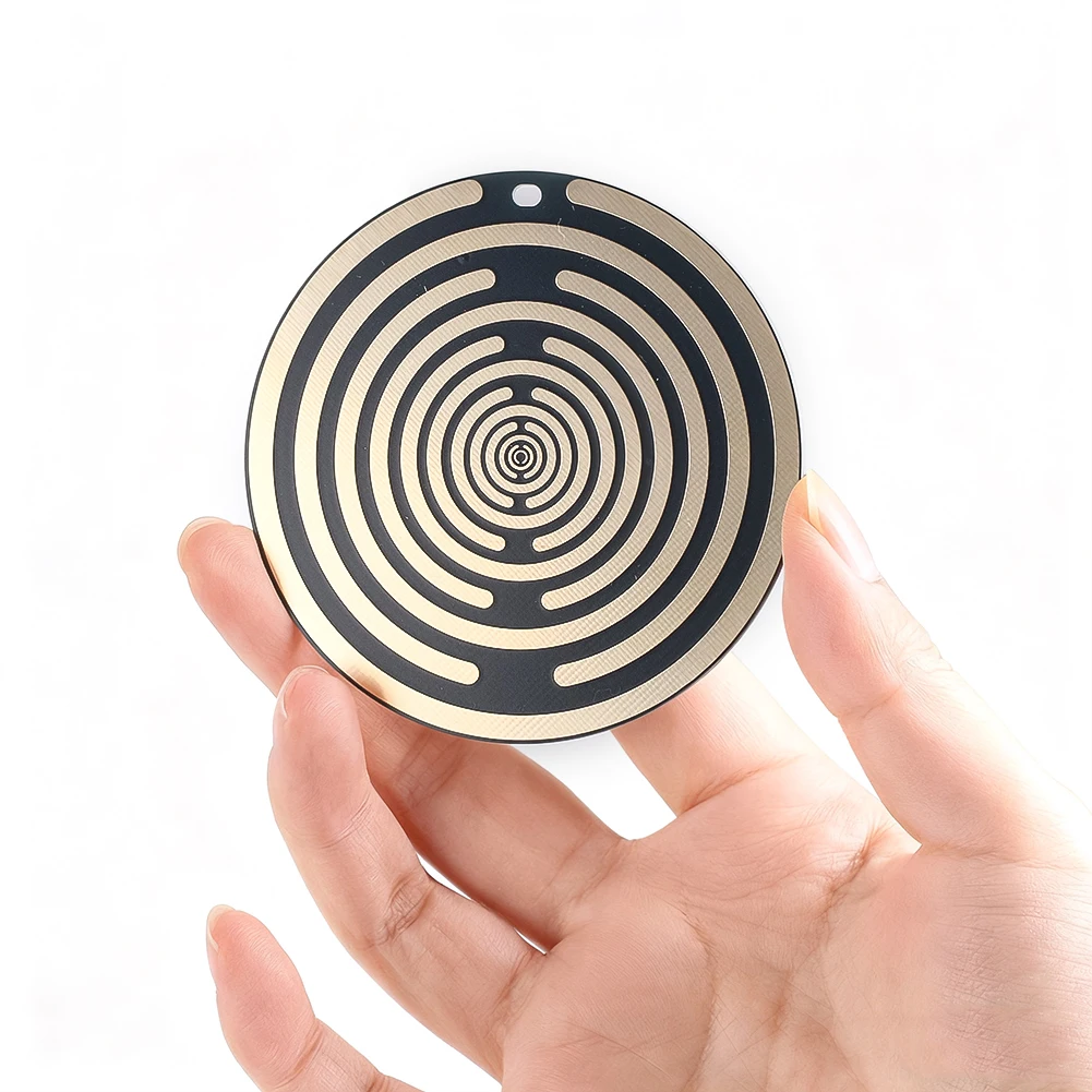 الاستقطاب قرص الطاقة MWO القرص متعدد الموجات مذبذب مزدوج الوجهين هوائي Lakhovsky التوازن الطاقة القرص التأمل قلادة #6