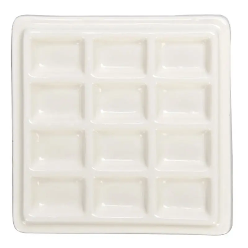 A53M-Professional 12 Grid Use For Acrylic, Watercolor For Gouache, Pigment Palett