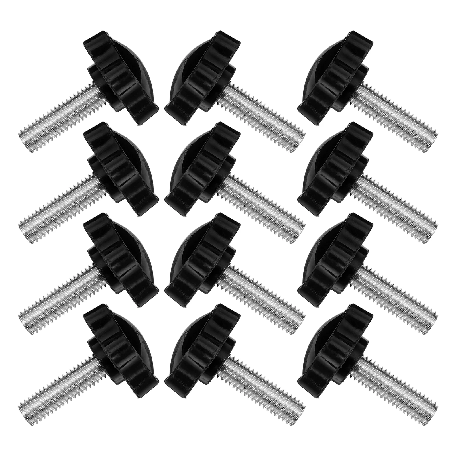 

20 Pcs Hand Twisting Mechanical Handle Grip Knob Clamping Nuts Screw Wheel Handles