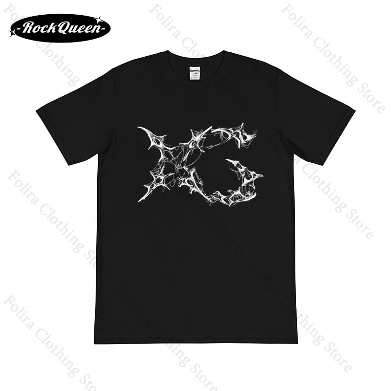 

XG Print T-shirt Cotton Summer Tops for Fans Fashion Streetwear Short Sleeve Tee Daily Clothes for Men Women Daily Clothing