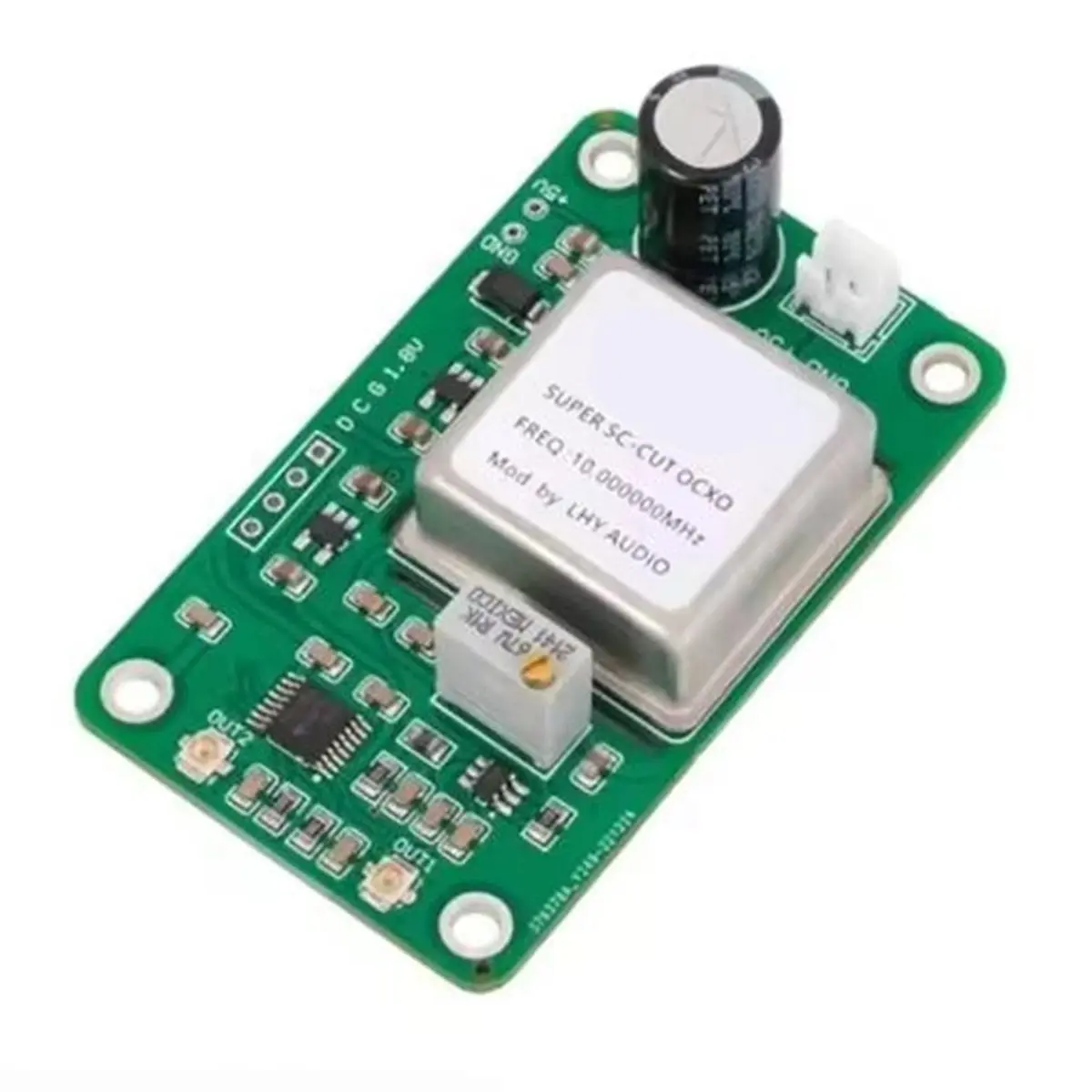 Dual-Output OCXO Crystal Oscillator Clock Board 10MHz to 25MHz Frequency Constant-Temperature for Timekeeping 10 HZ