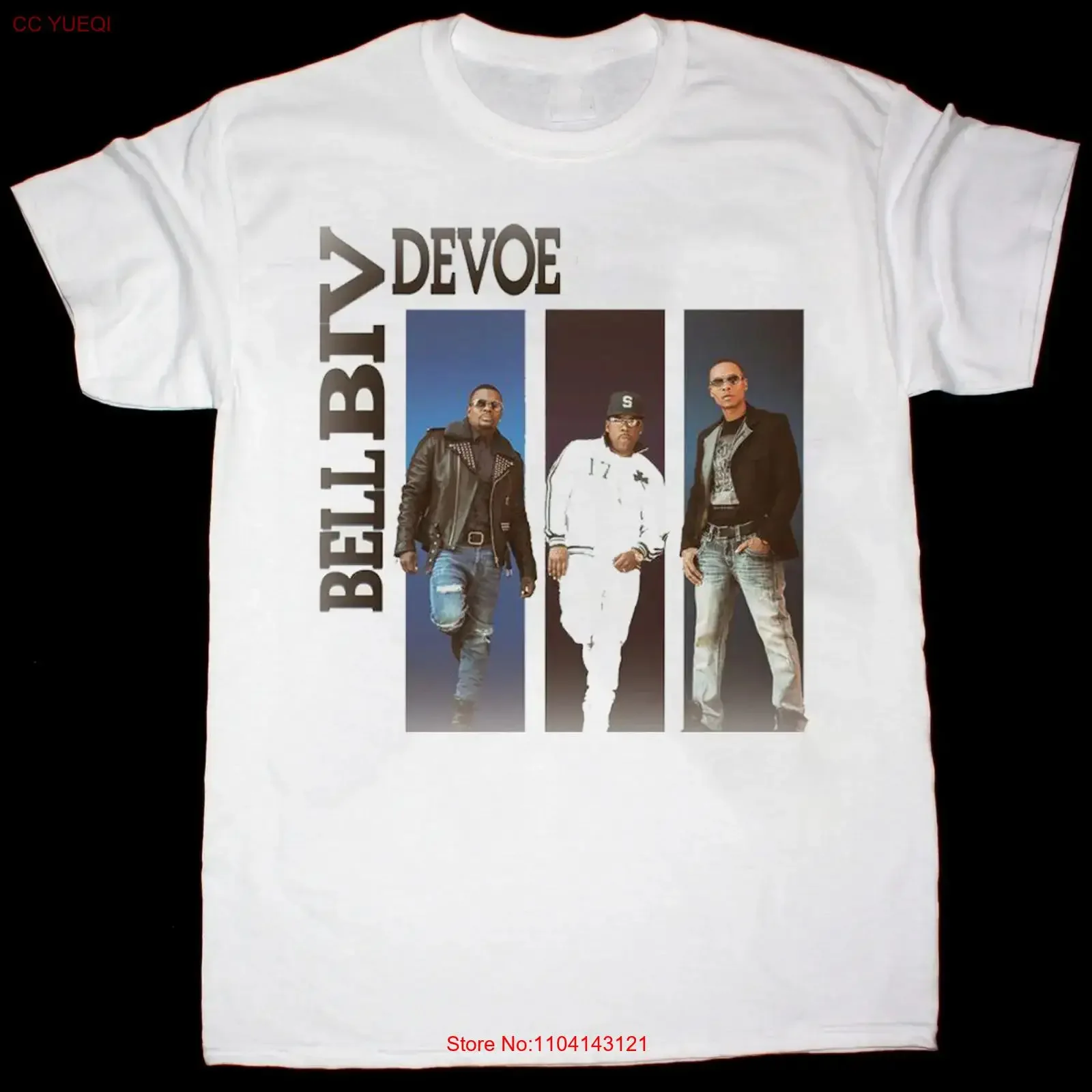 Camiseta Bell Biv DeVoe Three Stripes, todas las tallas S a 5XL, MC901, estilo vintage, lavada, suave, ligeramente desgastada, ropa de diseñador