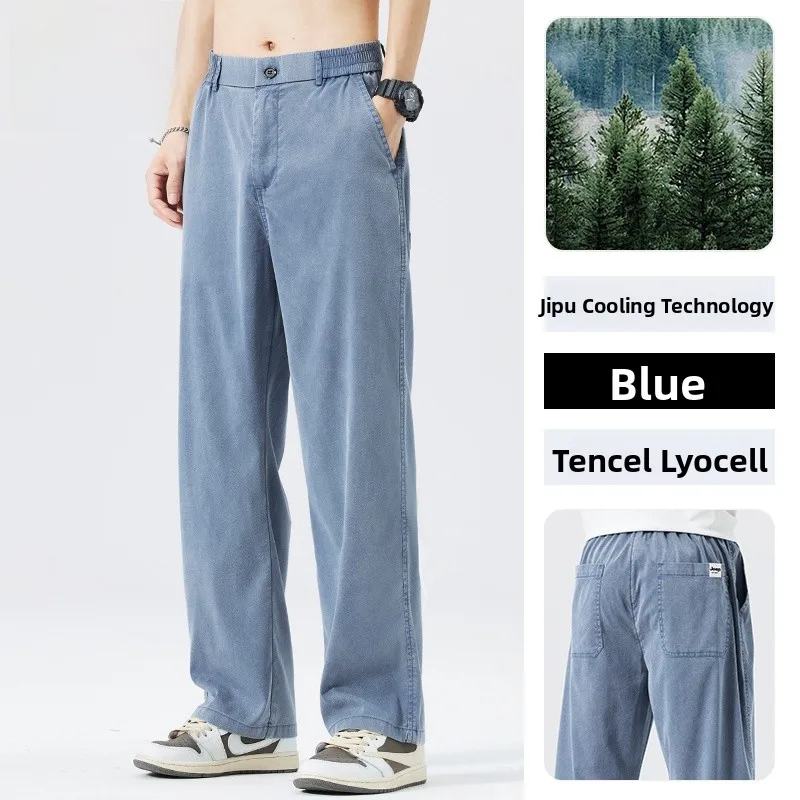 

Мужские повседневные брюки с логотипом, свободные прямые брюки, летние новые простые американские широкие брюки, удобные брюки свободного покроя