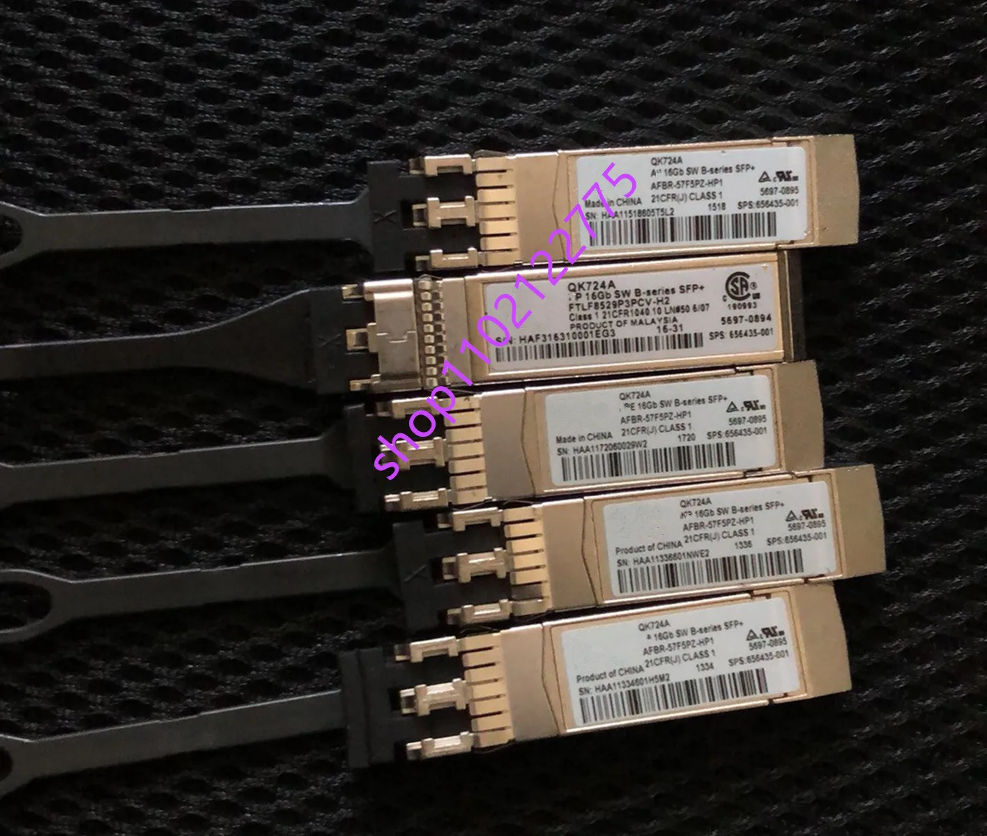 

Модуль H/16GB Sfp/QK724A/AFBR-57F5PZ-HP1/656435-001/16g SFP + 16g волоконный/переключатель 16g/коммутационный сетевой адаптер оптический волоконный модуль