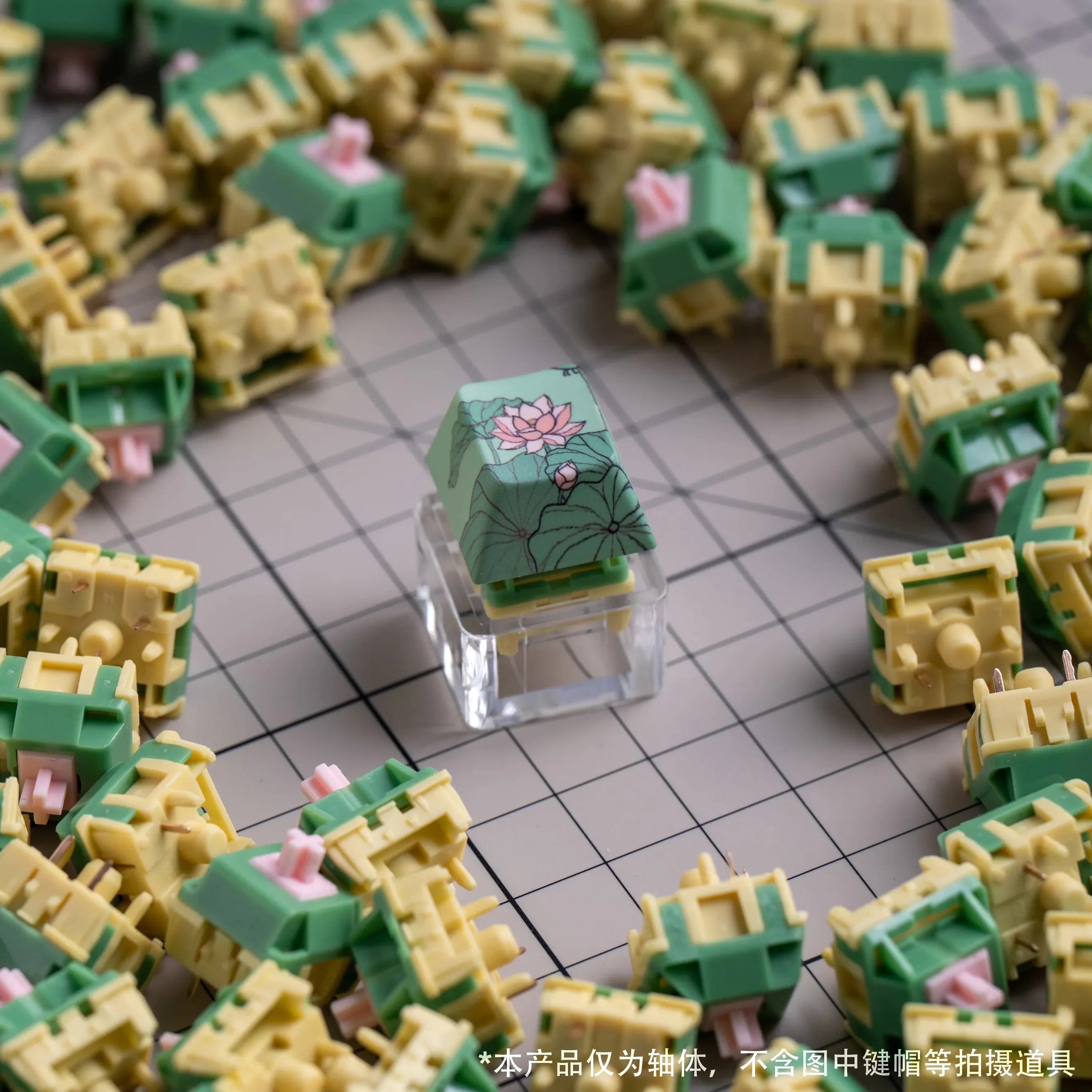 

HMX × WJBY Lab Lotus Switch R4 Mechanical keyboard Linear Switch DIY 22mm Single Stage