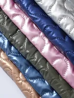 Artificial Leather Fabric Embossed PU Material Quilted Cotton Luggage Notebook Clothing for By The Yard Wholesale Cloth