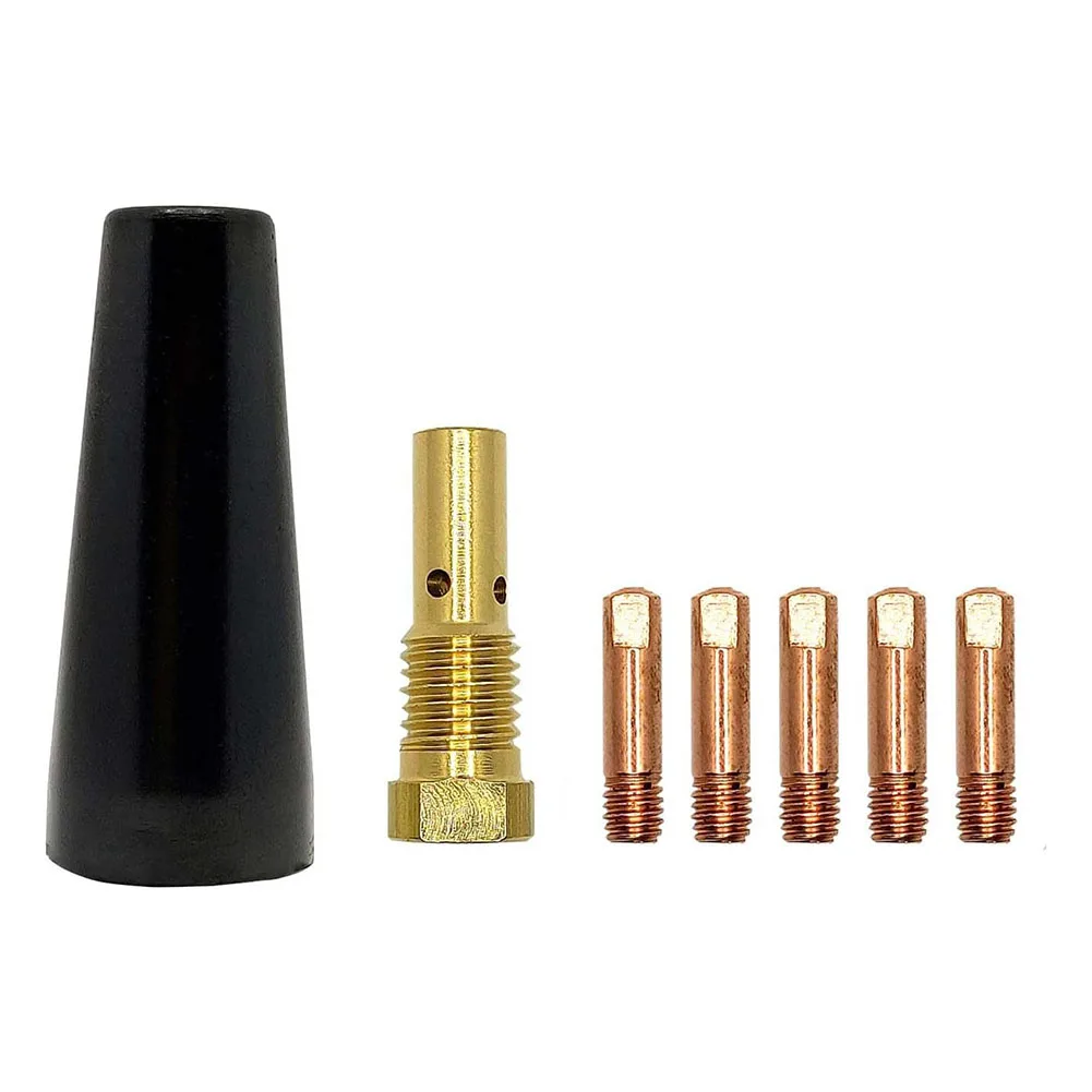 Improved Precision Welding Nozzles Conductive Tips Conductive Tips 0.6MM Electric MIG Welder Heavy Duty Material