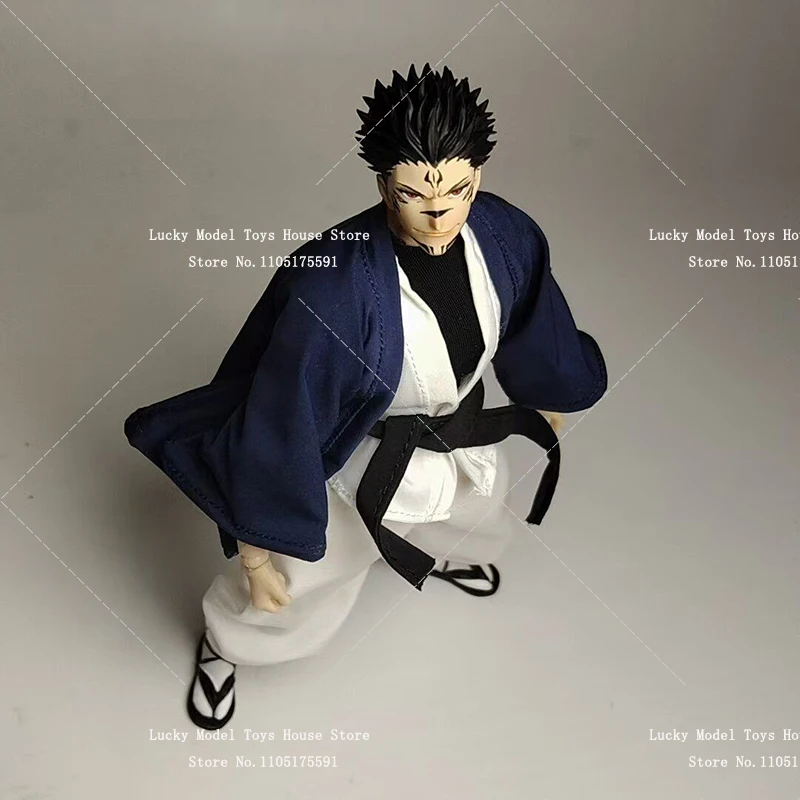 

1/6 Sukuna Man Soldier Ancient Style Combat Robe Bloomers Clothes Set Accessory For 30CM 12inch Slim Soldier Body Decoration