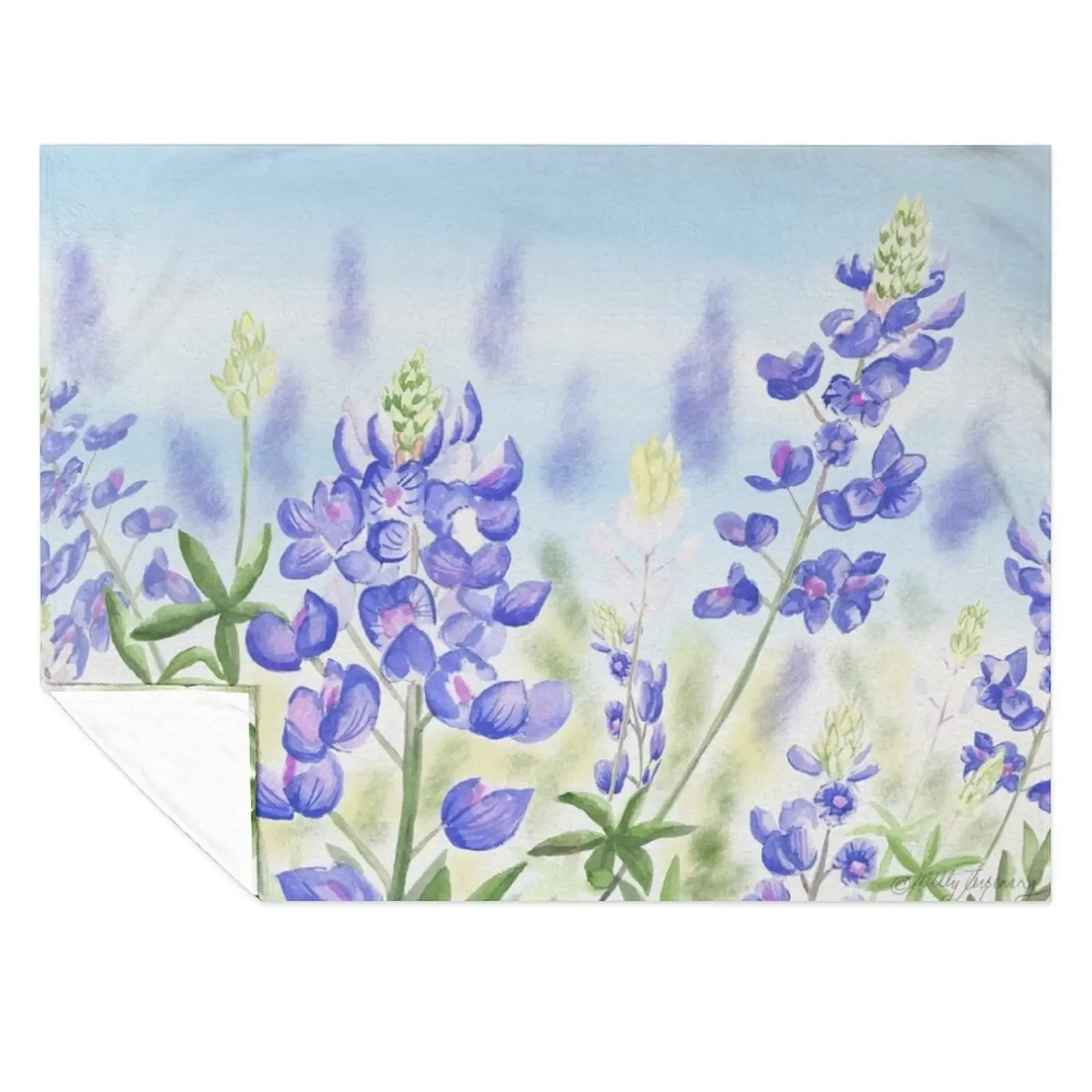 

Bluebonnet Throw Blanket Extra Large Throw Beach manga heavy to sleep Blankets