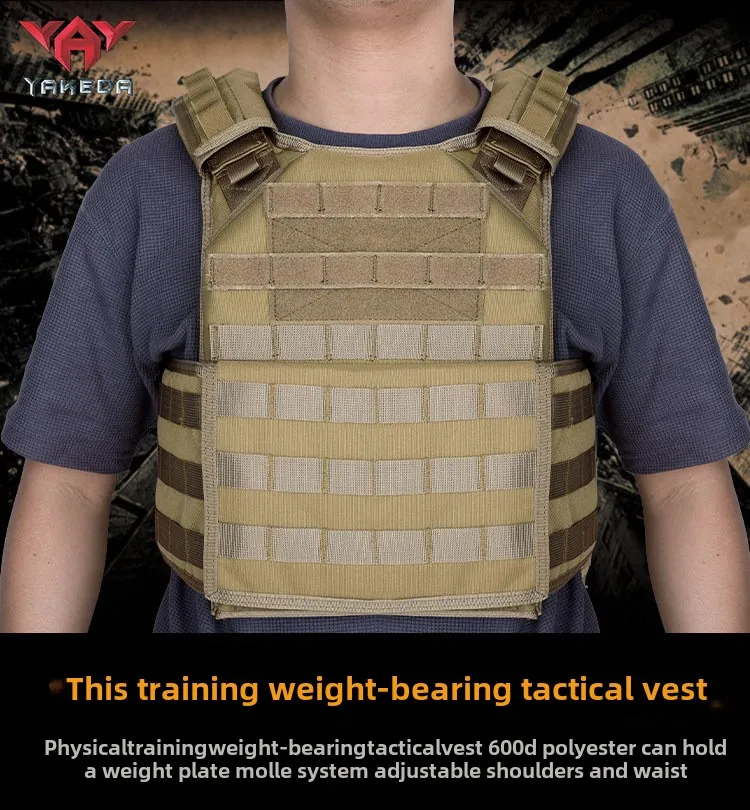 

Yakoda MOLLE System Multifunctional Expansion Breathable Wear Resistant Armor, Outdoor Real CS Tactical VT-8329 Series Vest