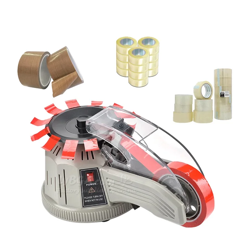 

Automatic Tape Cutting Machine ZCUT-2 Customized Paper Cutter Dispenser for Packing 3-25MM 130MM Maximum Outside Diameter Seal