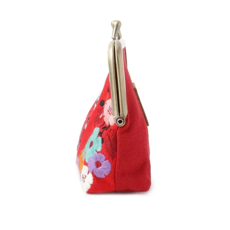 Hot Anime Moomin Kawaii Series Storage Bag Creativity Cartoon Role Little My Cute Embroidery Portable Multi-functional Wallet view 6