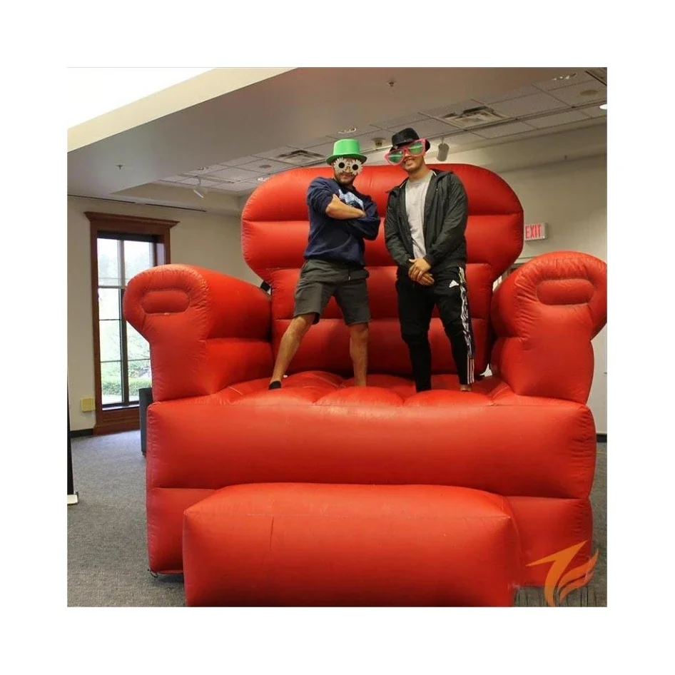 Big inflatable air sofa blow up chair for kids toys inflatable advertising model