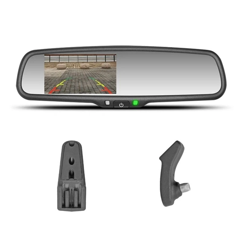 OEM Design High Brightness 4.3 inch Smart Rearview Glass Mirror for Cars