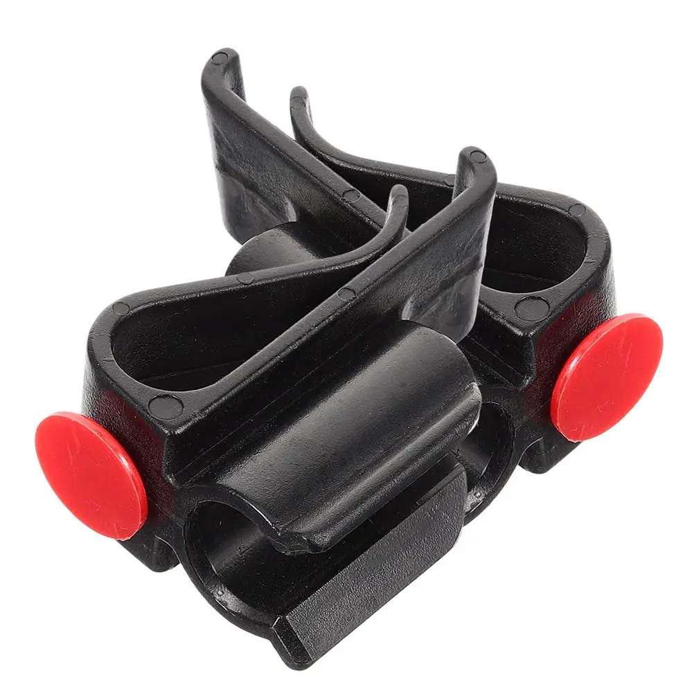 2 Pcs Golf Fixing Clip Putter Accessories Football Bag Fixed Clamp Plastic Hat Clips Club Organizing Golfs