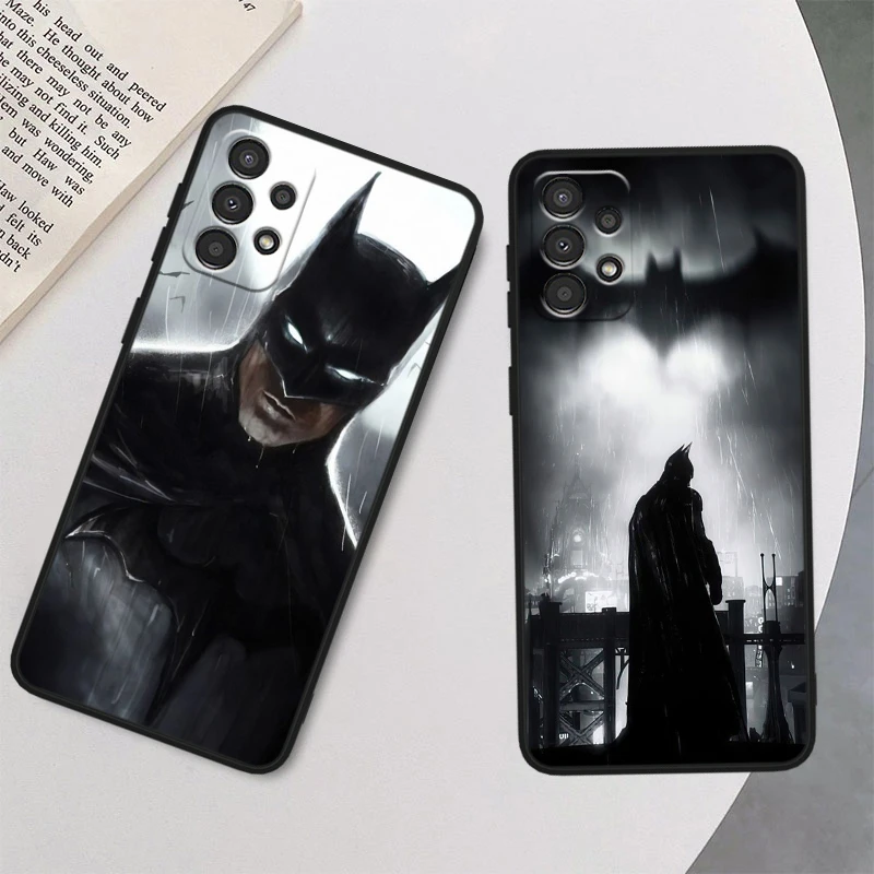 B-batmans Superhero Cool For Samsung A90 A80 A70S A60 A50S A40 A30S A20E A20S A10S Silicone Black Phone Case