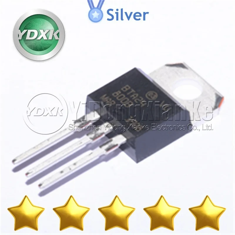 BTA24-800B TO-220 Electronic Components BTA24-600B BTA24-800 BTA24-800BW BTA41-600B BTA416Y-800C New Original BTB08-600