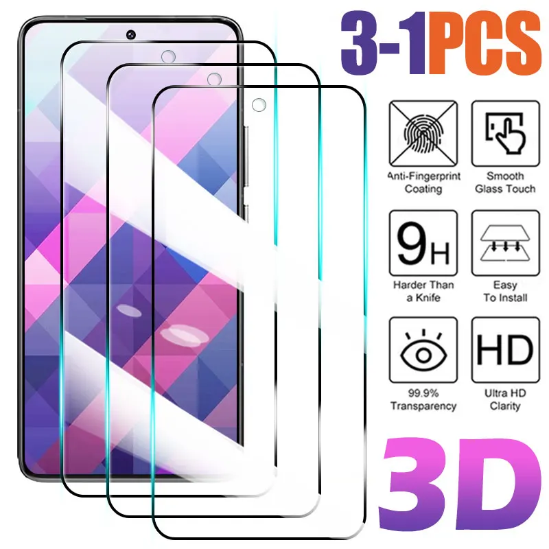 

3-1 шт. 3D 9H закаленное стекло для Realme C75 C51 C63 C61 C67 5G C35 C33 C31 C25Y C21 C17 C15 C12 C11 C30 Стекло