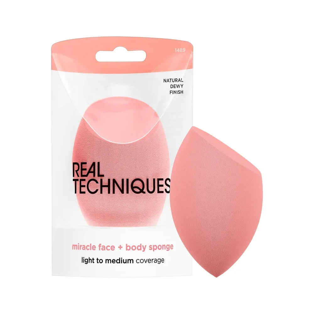 Miracle Face Body Makeup Blender Sponge Contouring Seamless Definition Liquid Cream Foundation Cruelty Free Latex Free Foam