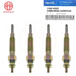 11065-43G01 36710-42000 PN135 Turbo Heater Glow Plug For Hyundai H100 H-1 Kia Bongo Pregio Nissan Pick Up Cabstar Urvan  2.5 11V