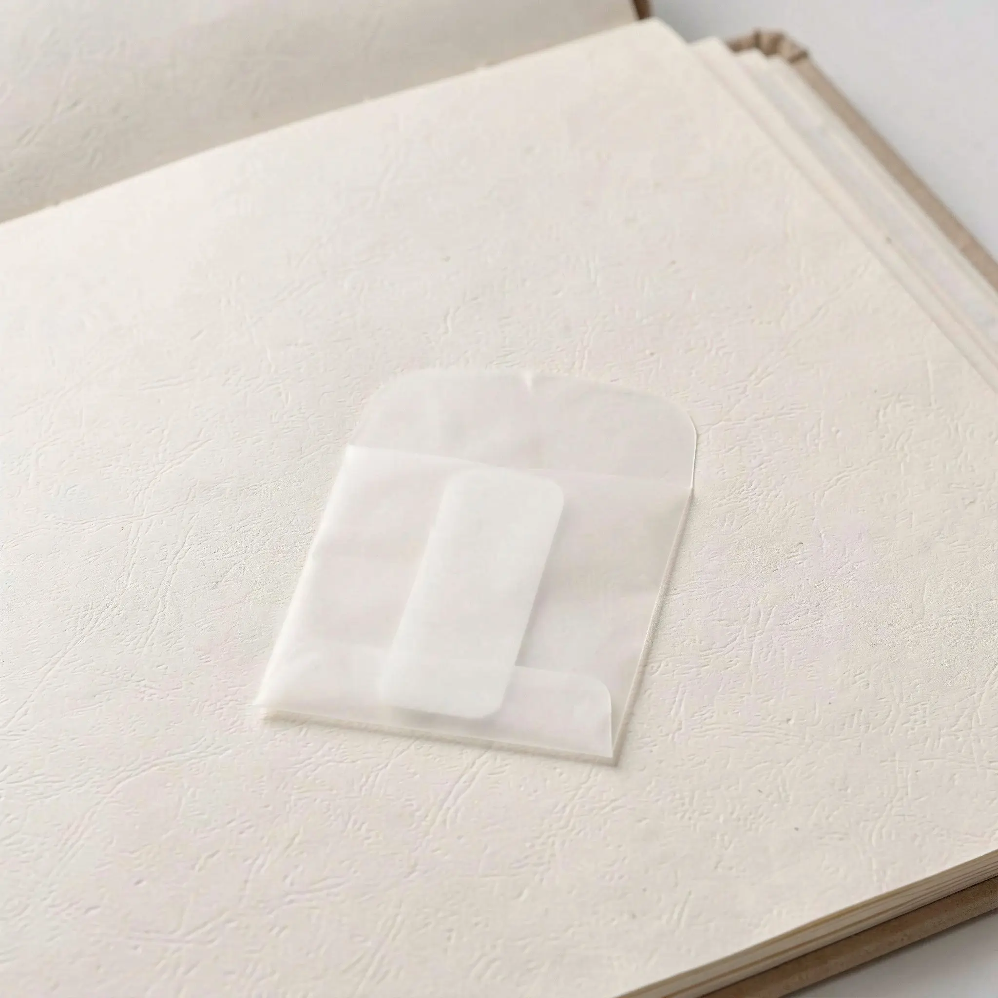 100Pcs Paper Bags Glassine Transparent Mini Envelopes Clear Mailing Pouches for Small Parts Coin Collecting Craft view 6