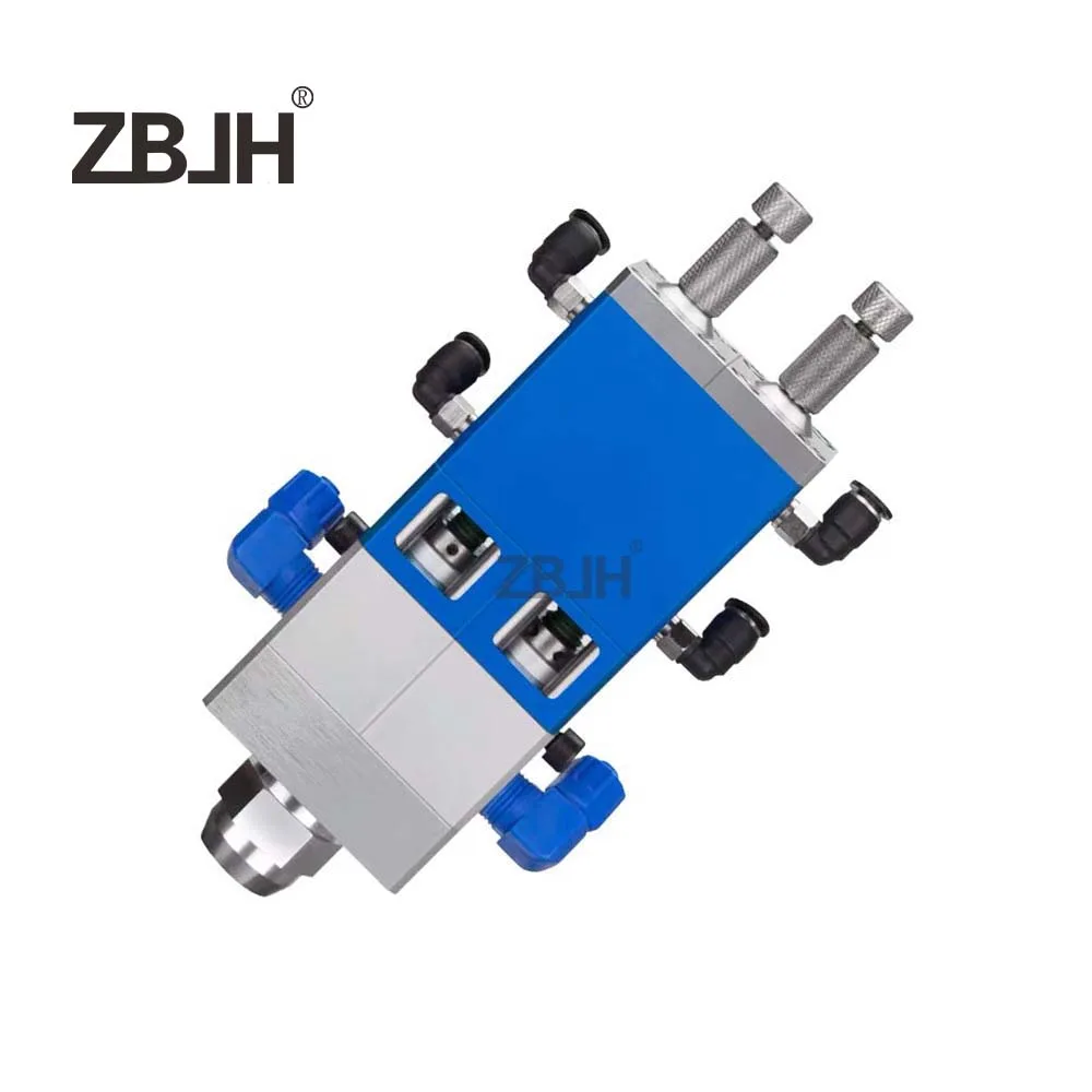 

ZB-33 Double liquid suction large flow glue dispensing valve double acting cylinder pneumatic dynamic