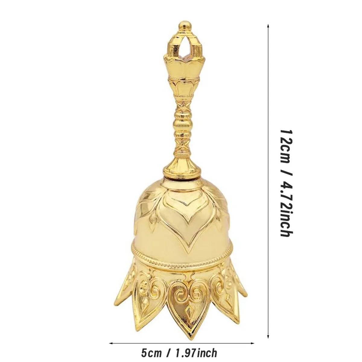 NEW Hand Call Bell for Teacher Classroom Bell Dinner Bell Tibetan Bells Meditation Bell