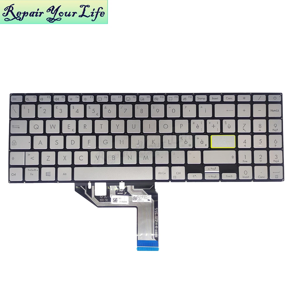 New Original US English IT Italian Backlit Keyboard for ASUS VivoBook 15 X513 M513 K513 X513EA X513EP X513EQ X513IA X513UA