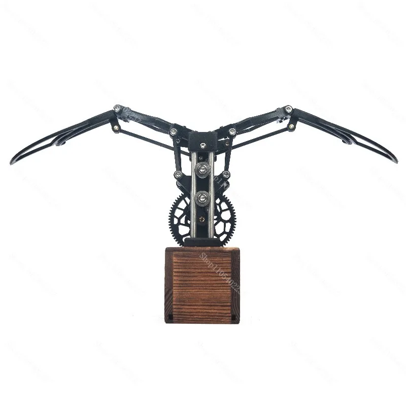 Angel wings personalized retro mechanical automatic flapping wing desktop ornament home office decompression artifact