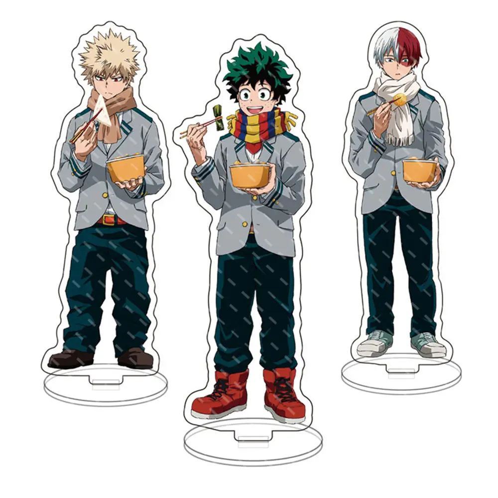 Anime Jujutsu Kaisen Kawaii Itadori Yuji Gojo Satoru Fushiguro Megumi Stand Acrylic Model Doll Desk Decor Collection Gifts Toy