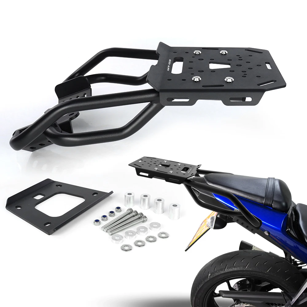 

Motorcycle Rear Luggage Rack Carrier Shelf Cargo Holder Support Bracket Fit For Yamaha YZF-R3 YZF-R25 MT-25 MT-03 2015-2023 2024
