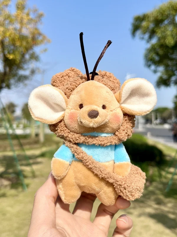 

Cute Little Bean Rat Doll Bag Charm Hat Wearing Standing Posture Birthday Gift for Best Friend China Made Bag Accory