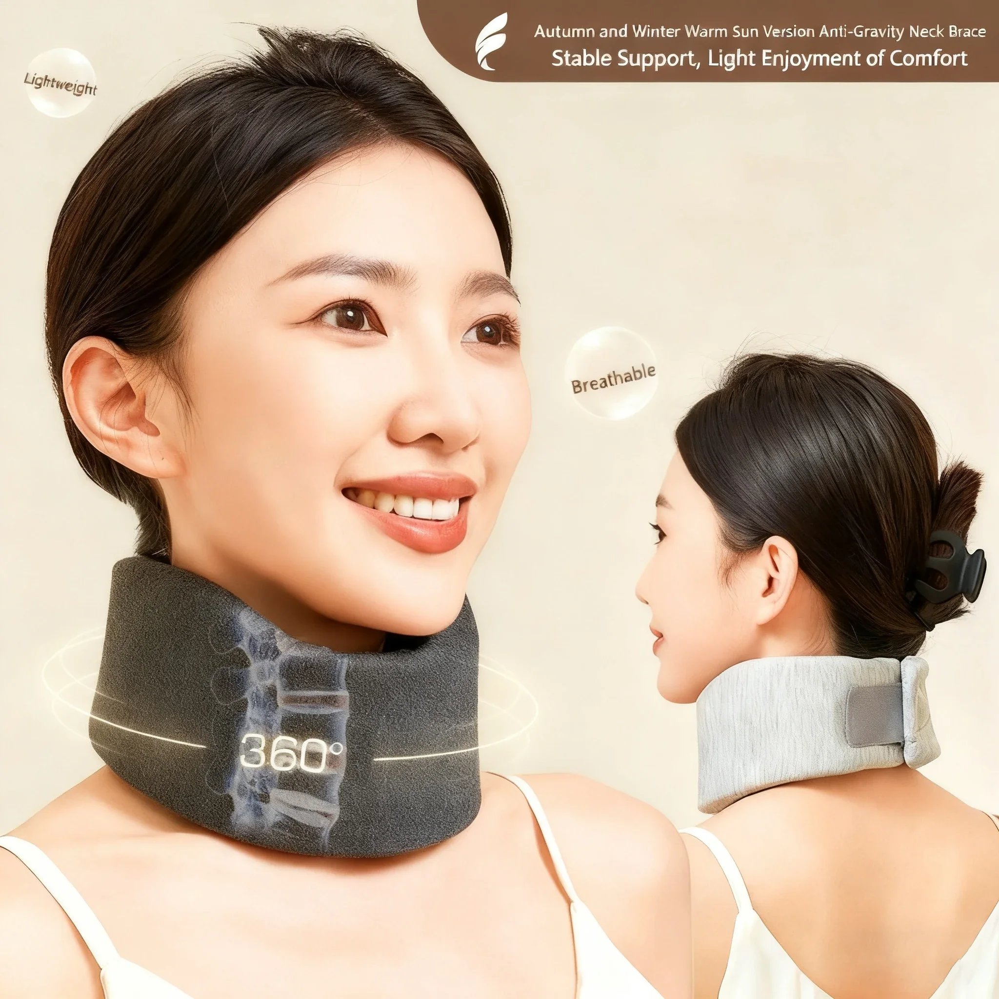 Neck Brace, Foam-Fi…