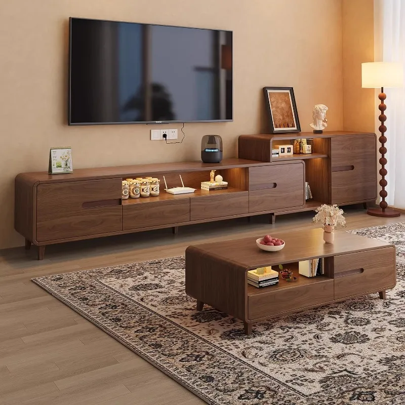 Mueble para Televisor con Cajones de Almacenamiento, Diseño Vintage Estético, Mueble para Televisor de Lujo para Sala de Estar, Accesorios para el Hogar