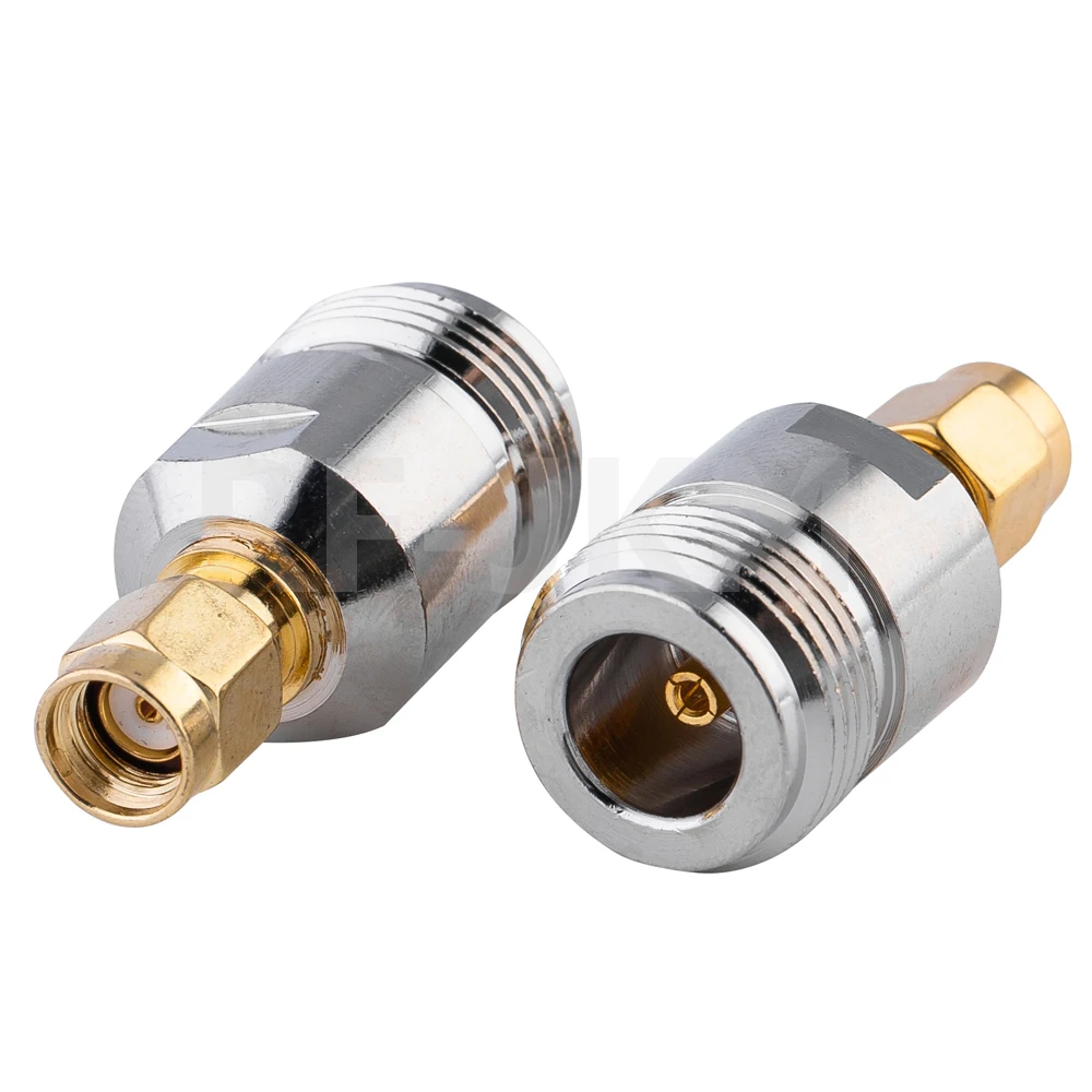 

1PCS N female jack to RP-SMA male RPSMA plug straight RF connector adapter