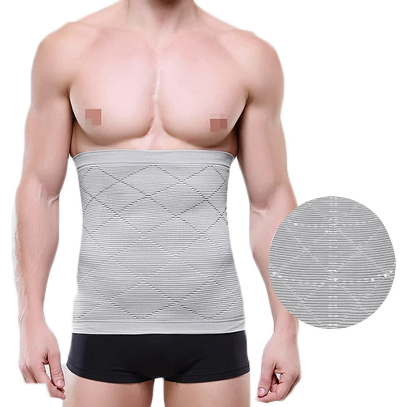 MrifDila Slimmer Belt Waist Trimmer Band Waist Trainer for Men Shapewear Tummy Control Body Shaper Corset Slimming Girdle Waist