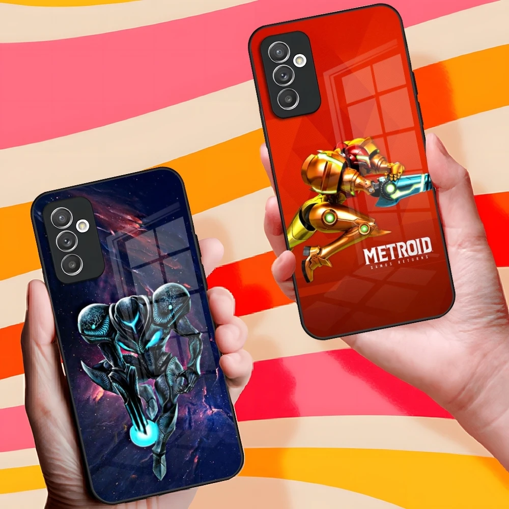 Game Metroid Drake Phone Case for Samsung Galaxy S26 S25 Edge S22 S24 S23 S21 S20 FE plus Ultra Glass Cover