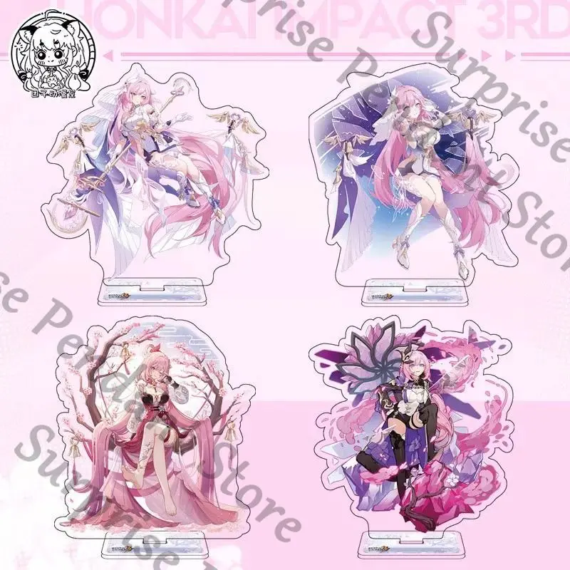 Honkai Impact 3rd Game Ambitus Elysia-Serie Herrscher of Human: Ego Standschild Desktop-Ornament mit hohem Erscheinungsbild