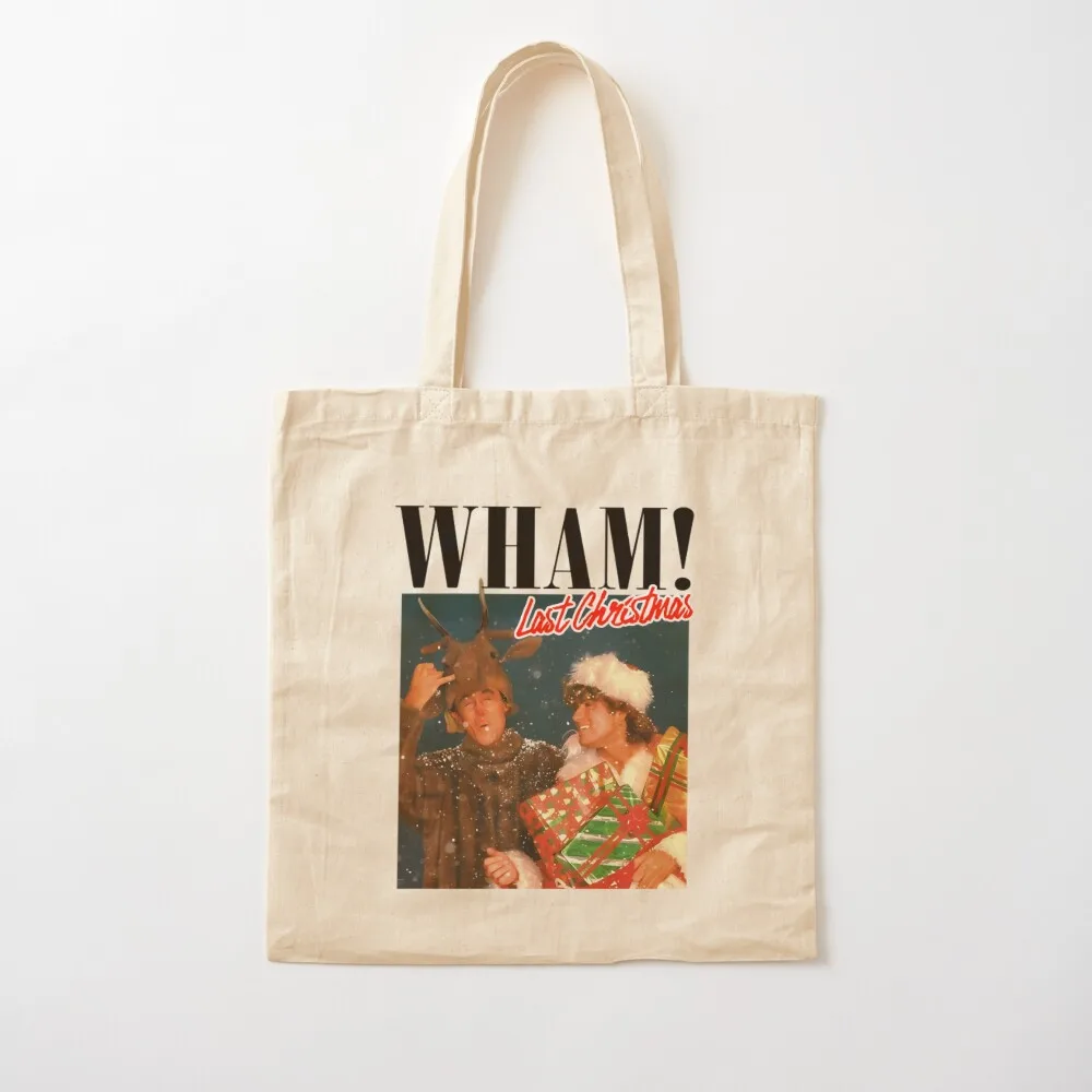 Last Christmas Album - Vintage Band UK Tote Bag shopper bag women canvas Lady bags female bag bags luxury women