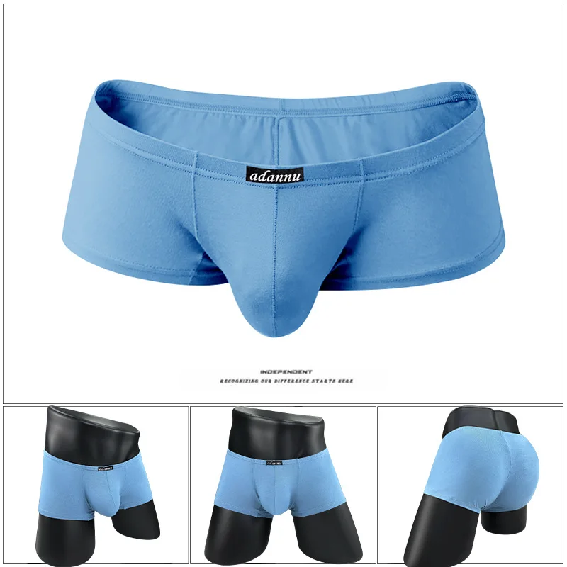 

Modal Boxy Underwear for Men Sexy U Convex Pouch Boxer Shorts Soft High Elastic Seamless Breathable Comfortable Sports Underpant