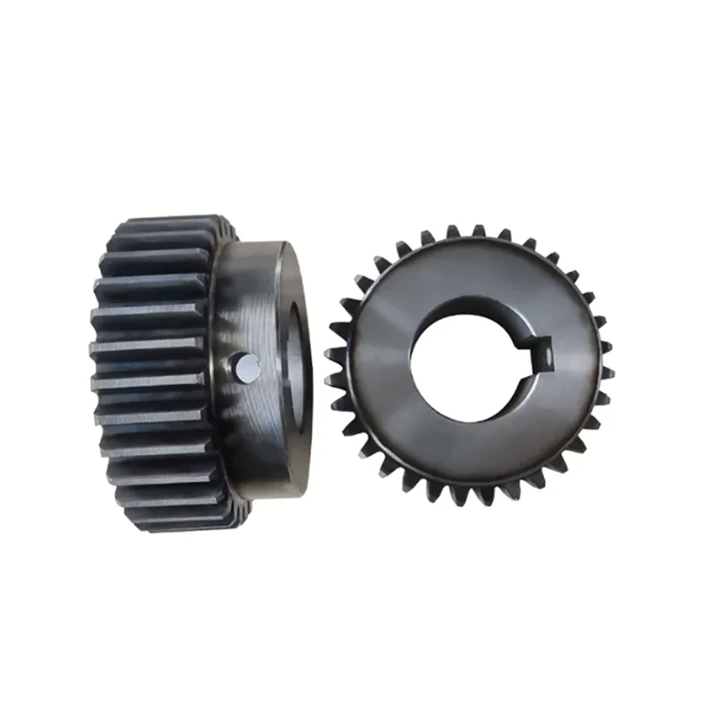 Spur Gear 1.5M 20 50 60T Tooth Height 15mm Quenching  Straight Gear Precision 45# Steel CNC Small Gear