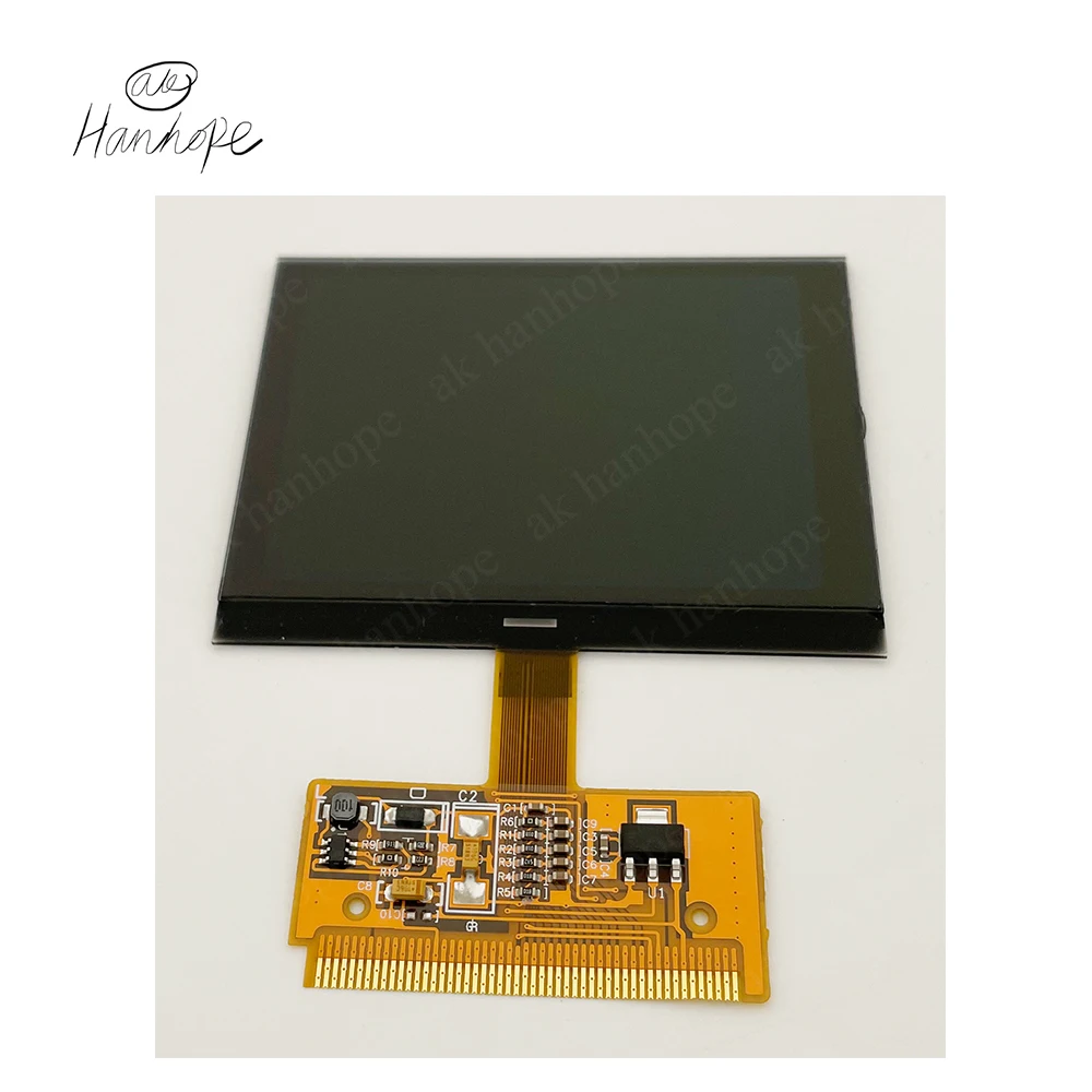 Dashboard LCD Display for Audi A3 A4 A6 VDO Group Instrument Cluster Pixel Fail Repairing VW LCD Screen